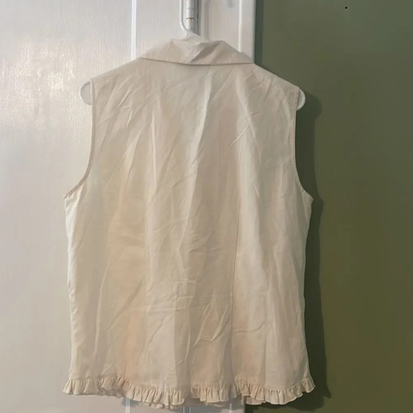 Woman’s Mercer and Madison extra large silk sleeveless blouse - Picture 5 of 9